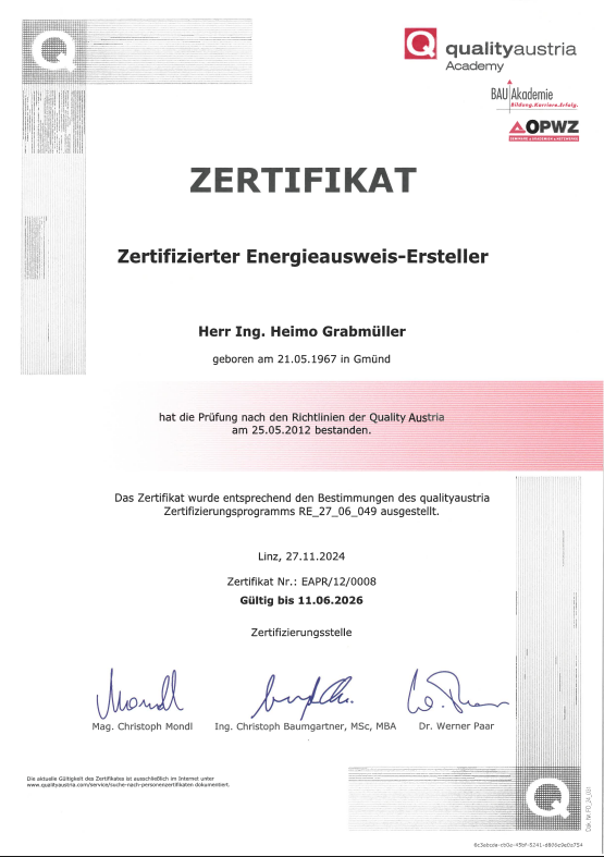 Zertifikate